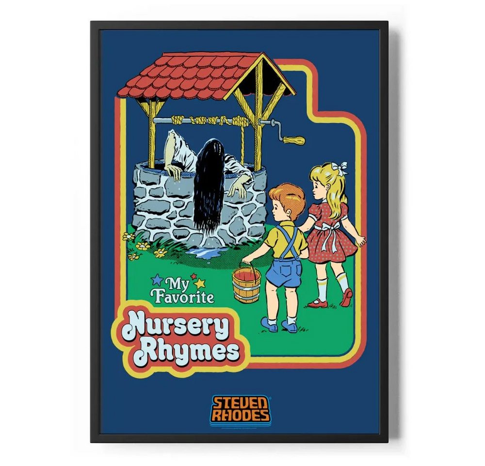 Steven Rhodes Poster Nursery Rhymes Poster Standard Steven Rhodes Poster Nursery Rhymes Poster Standard von Steven Rhodes