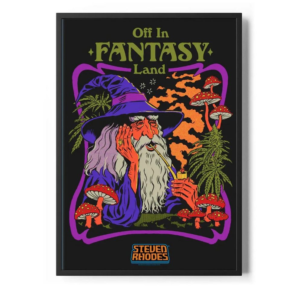 Steven Rhodes Poster Off IN Fantasy Land Poster Standard Steven Rhodes Poster Off IN Fantasy Land Poster Standard von Steven Rhodes