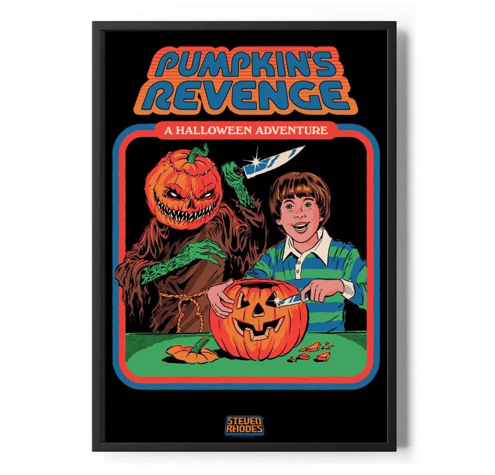 Steven Rhodes Poster Pumpkin'S Revenge Poster Standard Steven Rhodes Poster Pumpkin'S Revenge Poster Standard von Steven Rhodes