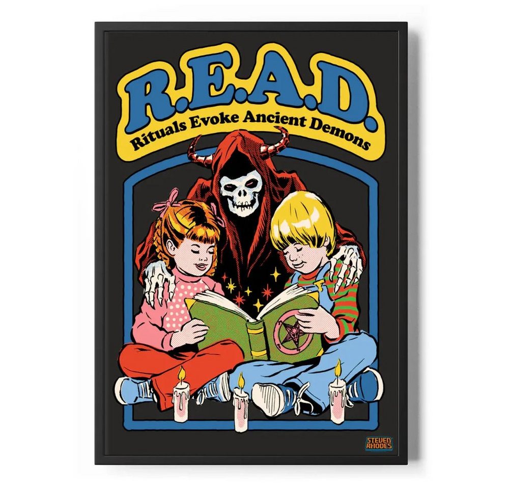 Steven Rhodes Poster Read Poster Standard Steven Rhodes Poster Read Poster Standard von Steven Rhodes