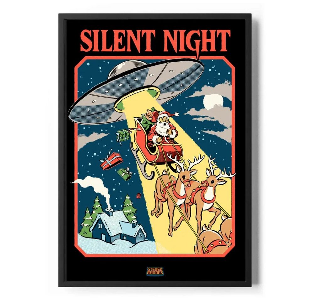 Steven Rhodes Poster Silent Night Poster Standard Steven Rhodes Poster Silent Night Poster Standard von Steven Rhodes