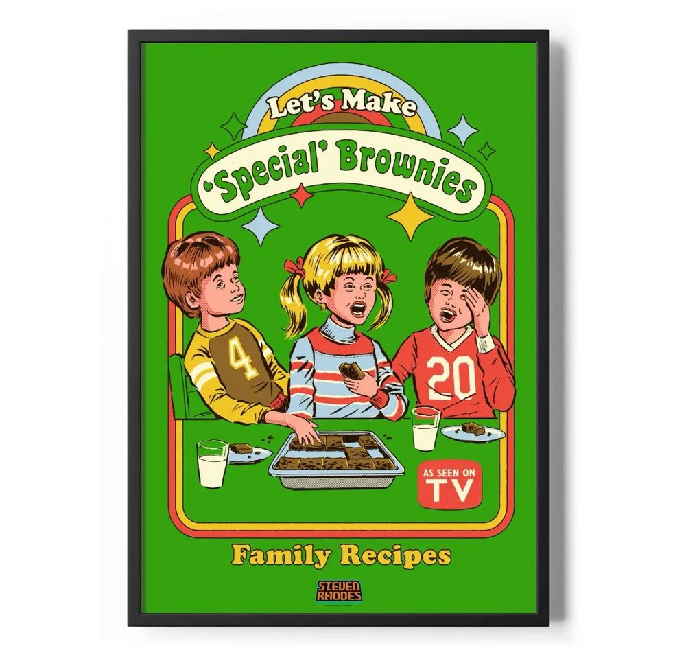 Steven Rhodes Poster Special Brownies Poster Standard Steven Rhodes Poster Special Brownies Poster Standard von Steven Rhodes