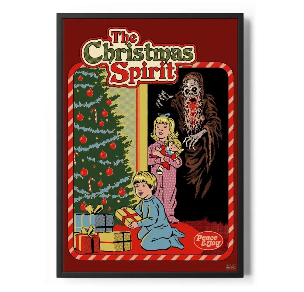 Steven Rhodes Poster The Christmas Spirit Poster Standard Steven Rhodes Poster The Christmas Spirit Poster Standard von Steven Rhodes