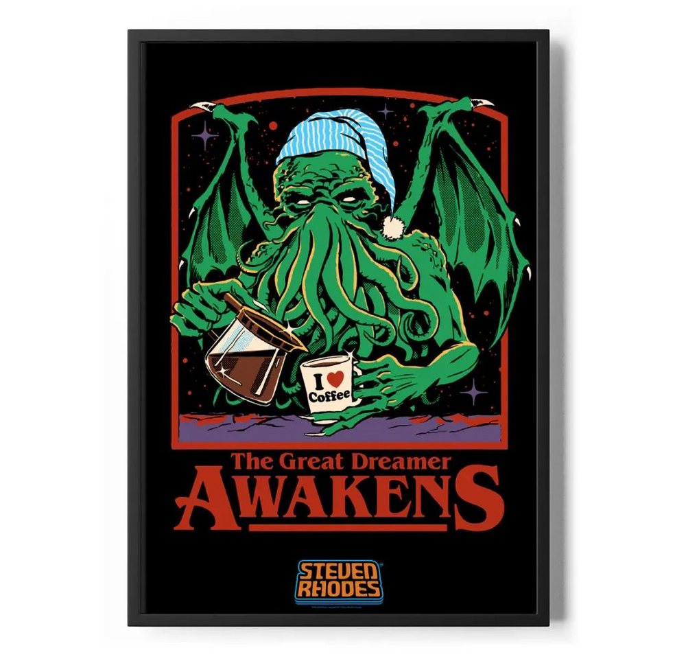 Steven Rhodes Poster The Great Dreamer Awakens Poster Standard Steven Rhodes Poster The Great Dreamer Awakens Poster Standard von Steven Rhodes