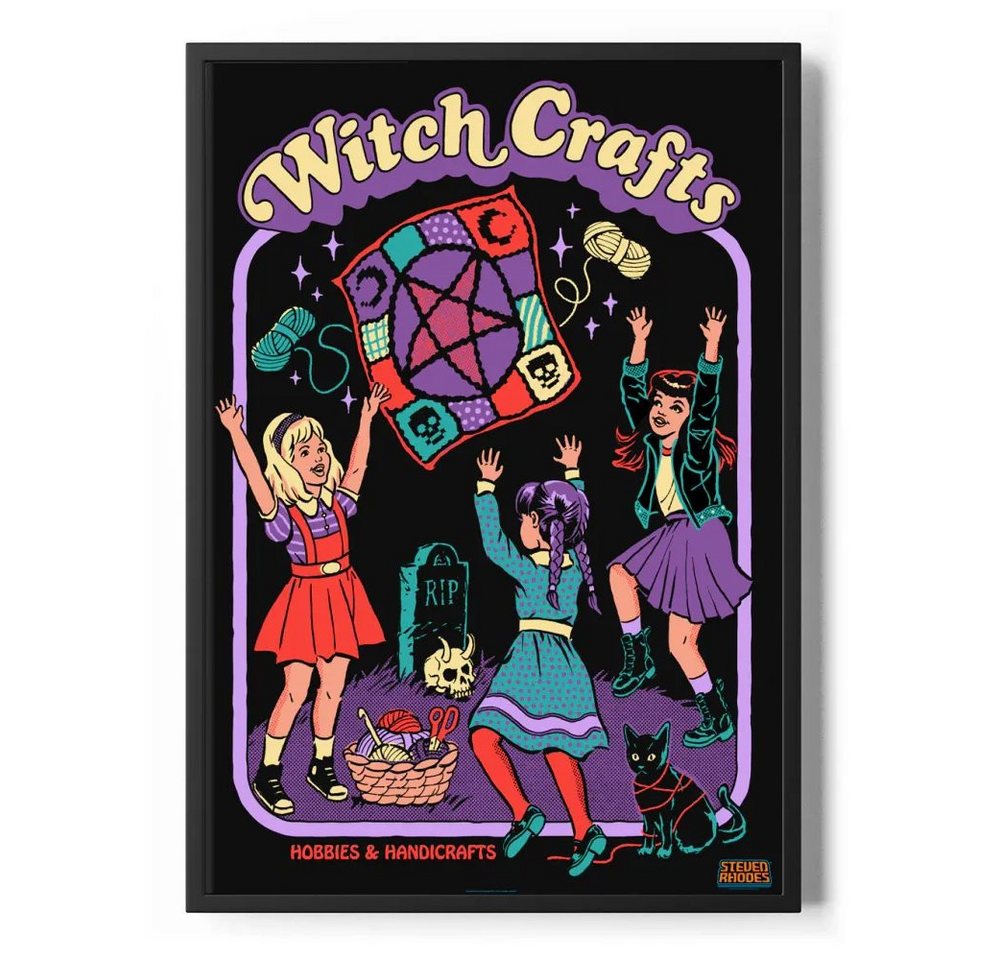Steven Rhodes Poster Witch Crafts Poster Standard Steven Rhodes Poster Witch Crafts Poster Standard von Steven Rhodes