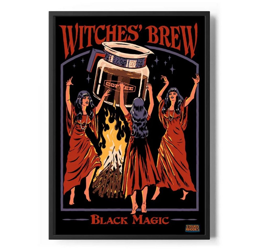 Steven Rhodes Poster Witches' Brew Poster Standard Steven Rhodes Poster Witches' Brew Poster Standard von Steven Rhodes