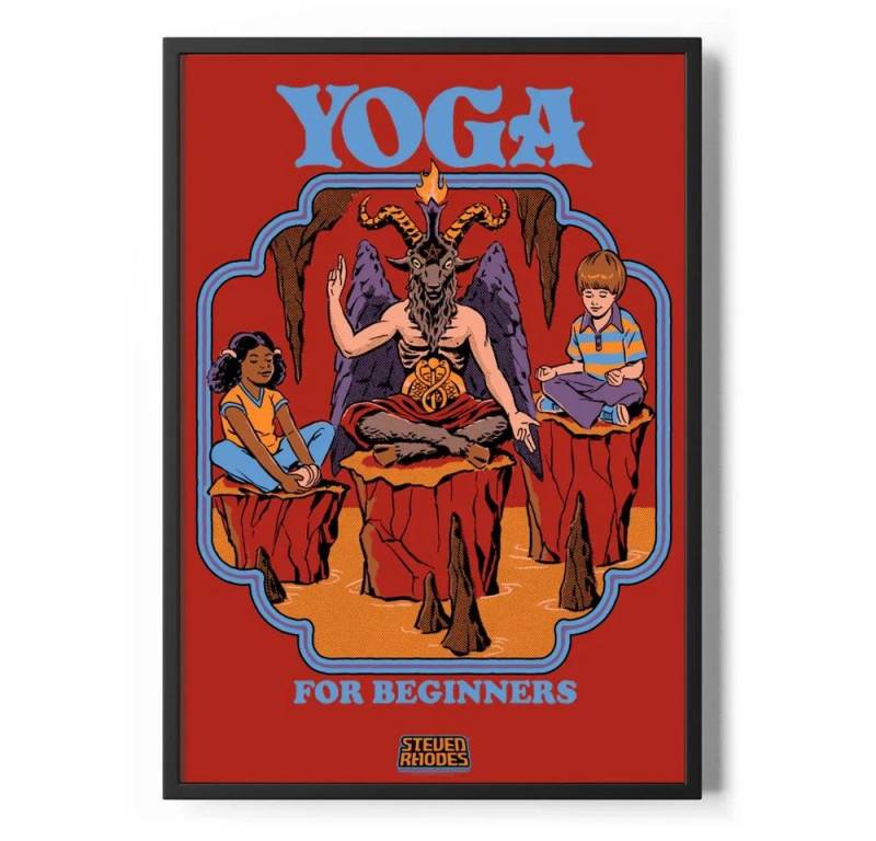 Steven Rhodes Poster Yoga For Beginners Poster Standard Steven Rhodes Poster Yoga For Beginners Poster Standard von Steven Rhodes