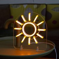 Sonne Neon Schild - Sonnen Led, Mini Led Schild, Sonnenlicht von StevenSigns