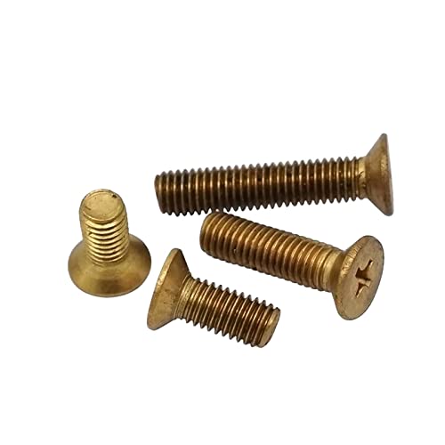 M2 M2.5 M3 M4 M5 M6 Messing Kreuzsenkschrauben Flachkopf-Maschinenschraube Hardware-Werkzeuge M2 M2.5 M3 M4 M5 M6 Messing Kreuzsenkschrauben Flachkopf-Maschinenschraube Hardware-Werkzeuge von Stevenurr