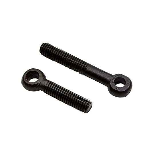 M5 M6 M8 M10 M12 Ringschraube aus Kohlenstoffstahl mit Gelenk-Ankerschraube Schwarz von Stevenurr