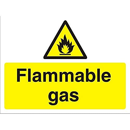 Seco Schild "Flammable Gas", 400 mm x 300 mm, geriffelte Tafel Seco Schild "Flammable Gas", 400 mm x 300 mm, geriffelte Tafel von SECO