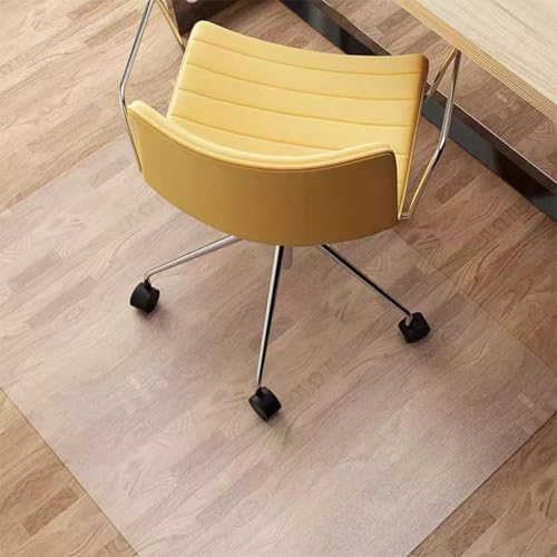 Drehstuhl Stuhlmatte Rechteckig, PVC Bodenschutzmatte 2.0mm Bodenmatte Frosted Fußmatten Für Büro Arbeitszimmer-80x140cm Drehstuhl Stuhlmatte Rechteckig, PVC Bodenschutzmatte 2.0mm Bodenmatte Frosted Fußmatten Für Büro Arbeitszimmer-80x140cm von Steytemd