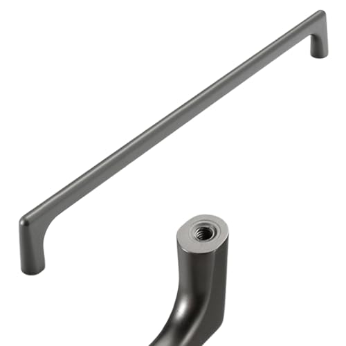 Steytemd Möbelgriff Grau, 2 Stück Schrankgriffe Modern, Massive Zinklegierung | Eloxierte Oberfläche Bügelgriffe Möbelknäufe-224mm/8.8in Steytemd Möbelgriff Grau, 2 Stück Schrankgriffe Modern, Massive Zinklegierung | Eloxierte Oberfläche Bügelgriffe Möbelknäufe-224mm/8.8in von Steytemd