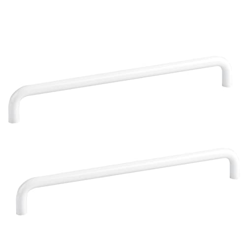 Steytemd Möbelgriff Modern,2 Stück Schrankgriffe Weiß,Massive Aluminium | Beschichtungsverfahren,Bügelgriffe Griffe für küchenschränke -512mm/20.2in von Steytemd