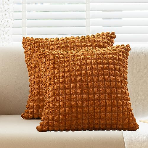 Stfery Kissenhülle Boho, Kissenhülle Orange Deko Kissenbezug 45x45cm Sofa Wohnzimmer Heim Schlafzimmer von Stfery