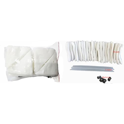 STGBCST Magnetischer Fensterreiniger Doppelseitiger Glaswischer für Glasierte Fenster Dicke 8-15mm fensterputzroboter fensterputzer fensterreiniger Roboter (Materialpaket) von Stgbcst