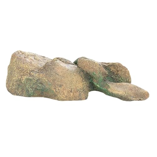 Stgfyxgs Künstliche Landschaftsfelsen, Steingartenlandschaft, realistische Handwerks-Steindekorationsminiaturen für den Außenbereich, 25.5 X 13.5 X 7.3 cm von Stgfyxgs
