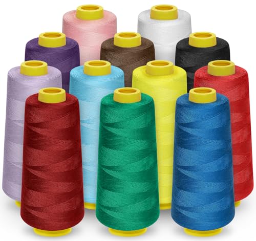 StiVerse Nähgarn-12teilig, 1650m nähgarn für nähmaschine, 40S/2 Polyester faden, garn nähmaschine für Qualitäts Nähgarn StiVerse Nähgarn-12teilig, 1650m nähgarn für nähmaschine, 40S/2 Polyester faden, garn nähmaschine für Qualitäts Nähgarn von StiVerse