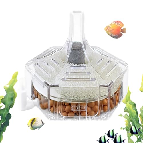 Aquariumfilter,Aquatisches Systemfiltersystem - Kompaktes Reinigungszubehör zur Pflege von Fischbecken und Aquatischen Systemen von Stibtmr
