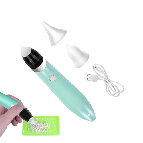 Glitzerstein Vakuum Stift Mit Saugfunktion | Elektrischer Strassstein-Kunst Vakuum-Punktierstift | 3 Einstellbare Modi Kunstzubehör Bastelprojekte Geschenkidee Bastelfreunde Glitzerstein Vakuum Stift Mit Saugfunktion | Elektrischer Strassstein-Kunst Vakuum-Punktierstift | 3 Einstellbare Modi Kunstzubehör Bastelprojekte Geschenkidee Bastelfreunde von Stibtmr