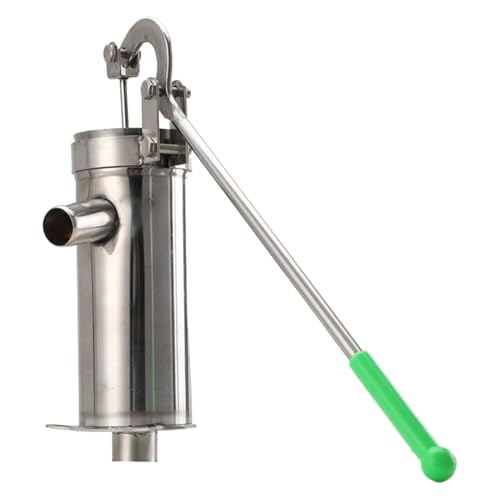 Handpumpe - Handpumpe für Gartenbewässerung | Manuelles Edelstahl Saugwerkzeug Für wasser Garten Teich Farm von Stibtmr