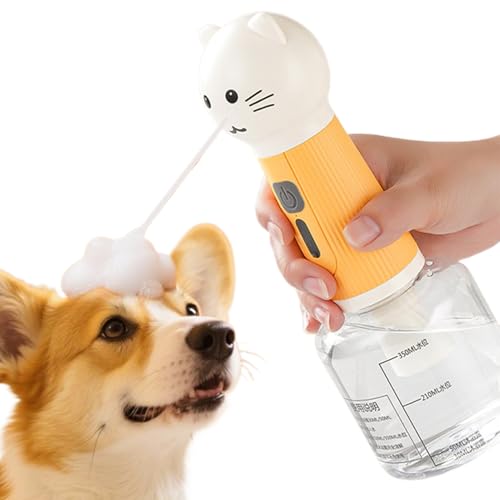 Hundeseifenspender,Elektrischer Hundeshampoo Spender Mit USB-Aufladung | Tierbad Zubehör Reinigungsschaum Für Haushalt Bad Garten Reisen Familie Waschen Outdoor Hundeseifenspender,Elektrischer Hundeshampoo Spender Mit USB-Aufladung | Tierbad Zubehör Reinigungsschaum Für Haushalt Bad Garten Reisen Familie Waschen Outdoor von Stibtmr
