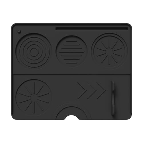 Kaffeetamper Matte | Silikon Stampfkissen für Kaffee Stampfen - Hitzebeständiges Küchenwerkzeug Für Espressoliebhaber Zu Hause Unterwegs Morgens Geschenk von Stibtmr