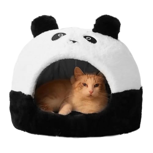Katzenbett - Panda Design Haus - Katzen Versteckbett | Für Hunde Welpen Kitten Winter Schlafplatz Wohnzimmer Katzenbett - Panda Design Haus - Katzen Versteckbett | Für Hunde Welpen Kitten Winter Schlafplatz Wohnzimmer von Stibtmr