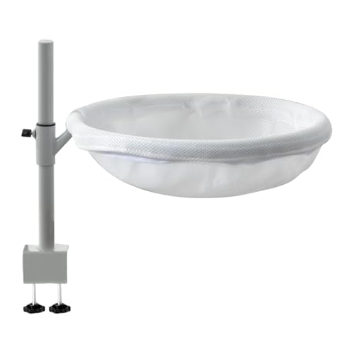 Stibtmr Katzenbett Schreibtischmontage,Katzenbett Schreibtischaufsatz Sitzplatz - 360° Drehbar Möbel Deko Hängematte Nest Abnehmbarer Bezug Kleintiere von Stibtmr