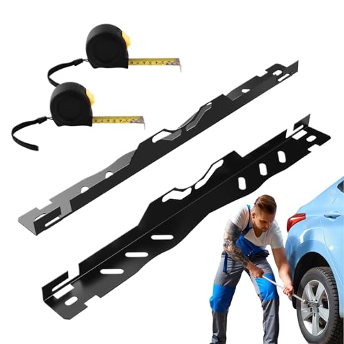 Komplett-Set für die Radachseinstellung am Auto | Reifenausrichtplatten mit Bohrungen für Reparaturen - Präzises Zubehör für Radmessungen und Reparaturen für Enthusiasten Anfänger Erwachsene Komplett-Set für die Radachseinstellung am Auto | Reifenausrichtplatten mit Bohrungen für Reparaturen - Präzises Zubehör für Radmessungen und Reparaturen für Enthusiasten Anfänger Erwachsene von Stibtmr