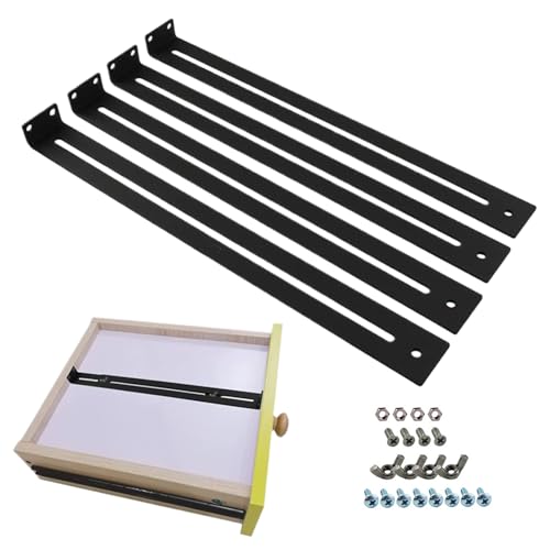 Schubladenreparaturhalterung 4 Stück Schubladen Reparaturkit 33-61 Cm Heavy Dut Bottom -Support -Werkzeugset Stahl Möbelreparatur -Kit Schieberschubladen Ersatzteile Zur Verstärkung Und Repar Schubladenreparaturhalterung 4 Stück Schubladen Reparaturkit 33-61 Cm Heavy Dut Bottom -Support -Werkzeugset Stahl Möbelreparatur -Kit Schieberschubladen Ersatzteile Zur Verstärkung Und Repar von Stibtmr