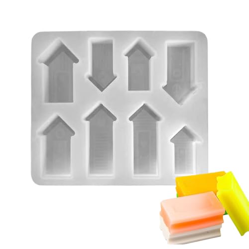 Silikon Hausform | Silikon Weihnachtsform,8-Form für Fondant Seife Winterdekoration Handwerksprojekte Silikon Hausform | Silikon Weihnachtsform,8-Form für Fondant Seife Winterdekoration Handwerksprojekte von Stibtmr