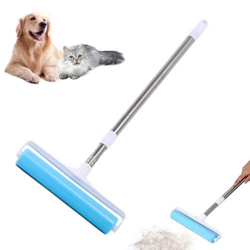 Stibtmr Kleberoller | Kleberolle Zur Hundehaarentfernung - Wiederverwendbar Für Kleidung Sofa Auto Bett Boden Möbel Teppich Katze Hund Haustiere von Stibtmr