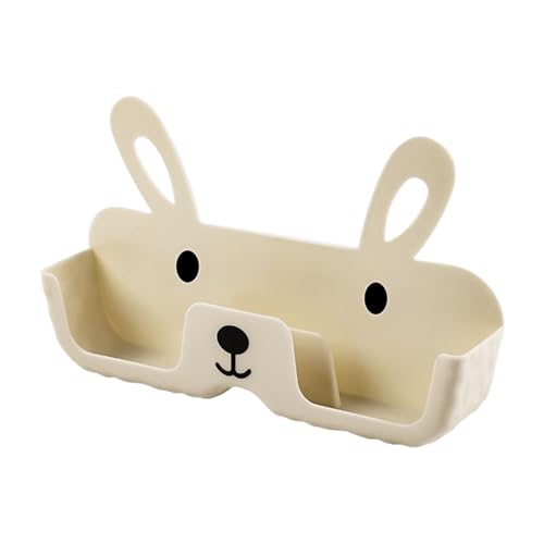 Stibtmr Sonnenbrillen Wandhalterung, Bohrfreie Brillen Organizer, Hängebarer Hasenförmiger Brillenhalter Für Schlafzimmer, Flur, Kleiderschrank, Schminktisch, Badezimmer, Zuhause von Stibtmr