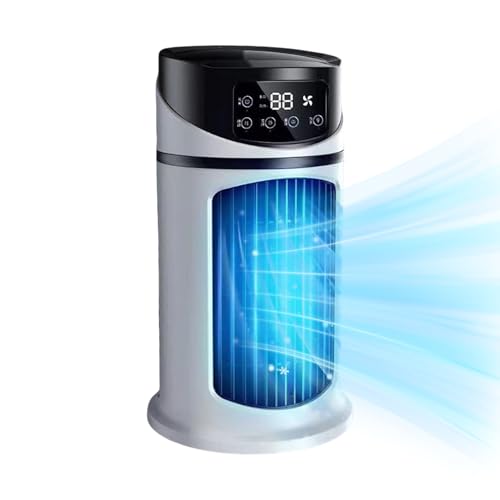 Tragbarer AC Ventilator - Kühlventilator Tragbare Klimageräte - Mit Verdunstungsfunktion, Mehrfachstufen & Leiser Betrieb Für Zuhause Raumkühler Tragbarer AC Ventilator - Kühlventilator Tragbare Klimageräte - Mit Verdunstungsfunktion, Mehrfachstufen & Leiser Betrieb Für Zuhause Raumkühler von Stibtmr