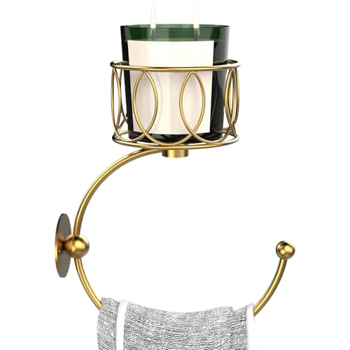 Vintage Handtuchhalter Mit Kerzenhalter - Handtuchring Für Badezimmer | Vintage Stahlhaken Für Kinderzimmer Dusche Küche Wohnung Bauernhaus Wohnheim Badezimmer Schlafzimmer Eingangsbereich Vintage Handtuchhalter Mit Kerzenhalter - Handtuchring Für Badezimmer | Vintage Stahlhaken Für Kinderzimmer Dusche Küche Wohnung Bauernhaus Wohnheim Badezimmer Schlafzimmer Eingangsbereich von Stibtmr