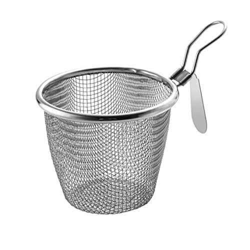 304 Edelstahl -Pastasieb Korb, Mesh Colander -Netzfilter für Nudeln Haushalt Gewerbliche Küche von Stibzeup