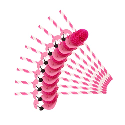 Flamingo -Papierstroh von Stibzeup