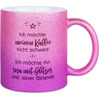 Glitzertasse Mit" Farbverlauf" Glitzertasse Mit" Farbverlauf" von StickDruckDesign