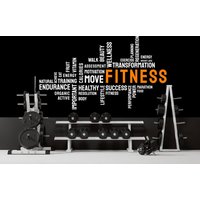 Fitness Wandtattoo Gym Wandaufkleber Vinyl Aufkleber Wandkunst Wanddeko Home Crossfit 764Ez von StickOshop