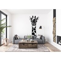 Giraffe Wandtattoa Wanddeko Tiere Safari Lustige Aufkleber Haus Dekor Wohnzimmer Wandaufkleber 686Ez von StickOshop