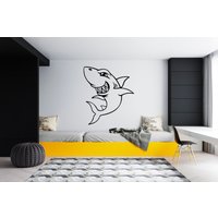 Hai Wandtattoos Wanddeko Für Kinderzimmer Sg2210 von StickOshop