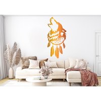 Wolf Traumfänger Wandtatze Boho Chic Traum Wand Kunst Diy Für Mädchen Kinderzimmer Schlafzimmer Wandbehang Dekoration Geschenk 342Ez von StickOshop