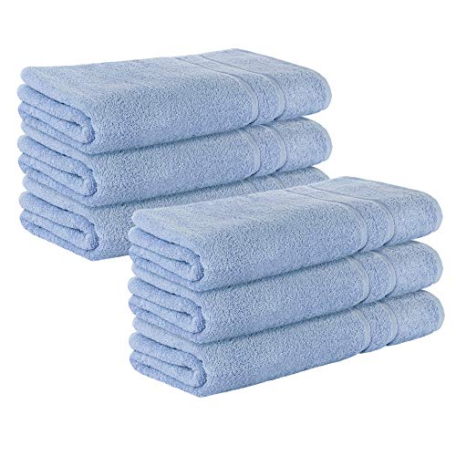 6 Stück Premium Frottee Saunatücher 80x200 cm in hellblau von StickandShine in 500g/m² aus 100% Baumwolle 6 Stück Premium Frottee Saunatücher 80x200 cm in hellblau von StickandShine in 500g/m² aus 100% Baumwolle von StickandShine Inh. Christian Müller
