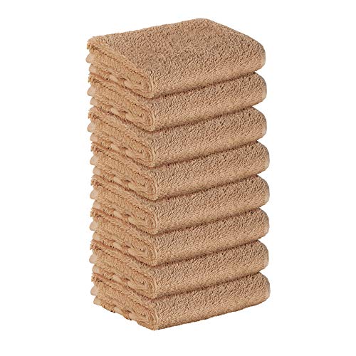 8 Stück Premium Frottee Gästehandtücher 30x50 cm in hellbraun von StickandShine in 500g/m² aus 100% Baumwolle 8 Stück Premium Frottee Gästehandtücher 30x50 cm in hellbraun von StickandShine in 500g/m² aus 100% Baumwolle von StickandShine Inh. Christian Müller