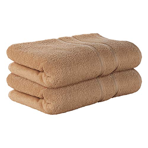 StickandShine 2er SET Premium Frottee Badetuch 100x150 cm in hellbraun in 500g/m² aus 100% Baumwolle StickandShine 2er SET Premium Frottee Badetuch 100x150 cm in hellbraun in 500g/m² aus 100% Baumwolle von StickandShine Inh. Christian Müller