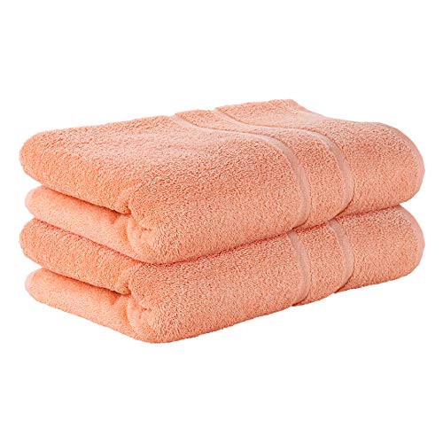 StickandShine 2er Set Premium Frottee Badetuch 100x150 cm in Peach in 500g/m² aus 100% Baumwolle StickandShine 2er Set Premium Frottee Badetuch 100x150 cm in Peach in 500g/m² aus 100% Baumwolle von StickandShine Inh. Christian Müller