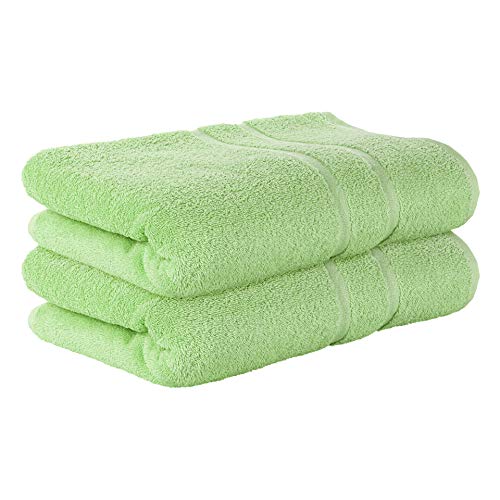 StickandShine 2er SET Premium Frottee Badetuch 100x150 cm in hellgrün in 500g/m² aus 100% Baumwolle StickandShine 2er SET Premium Frottee Badetuch 100x150 cm in hellgrün in 500g/m² aus 100% Baumwolle von StickandShine Inh. Christian Müller