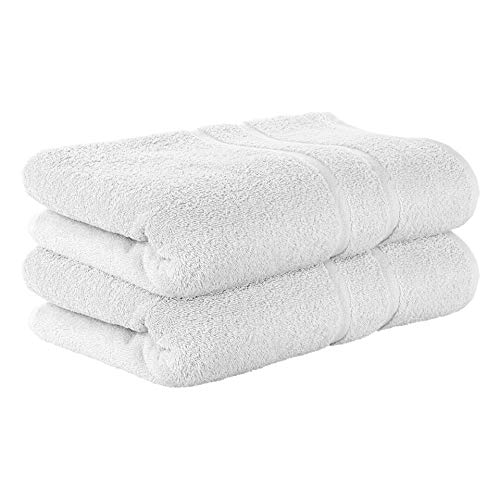 StickandShine 2er SET Premium Frottee Badetuch 100x150 cm in weiß in 500g/m² aus 100% Baumwolle StickandShine 2er SET Premium Frottee Badetuch 100x150 cm in weiß in 500g/m² aus 100% Baumwolle von StickandShine Inh. Christian Müller