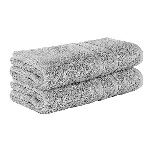 StickandShine 2er SET Premium Frottee Duschtuch 70x140 cm in hellgrau in 500g/m² aus 100% Baumwolle StickandShine 2er SET Premium Frottee Duschtuch 70x140 cm in hellgrau in 500g/m² aus 100% Baumwolle von StickandShine Inh. Christian Müller